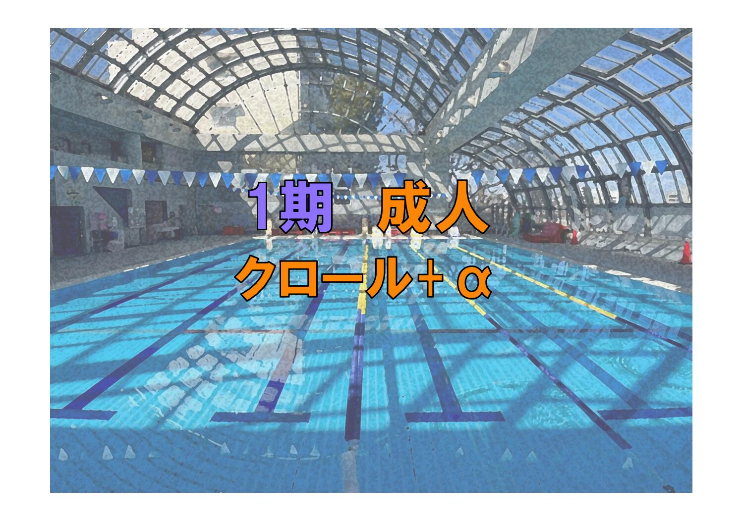 第1期　成人クロール+α(金曜)