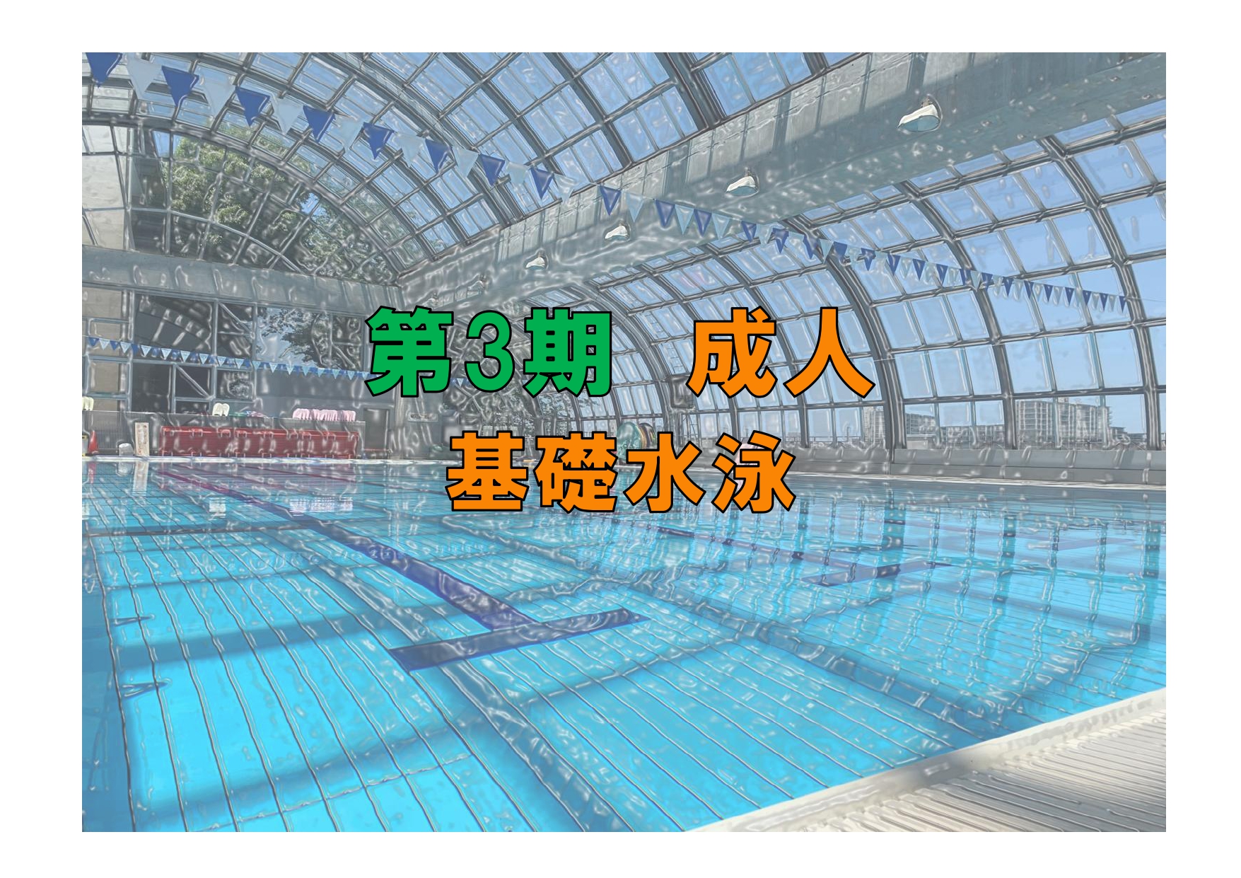 第3期　成人基礎水泳(金曜)